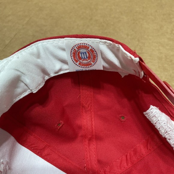 Nebraska Cornhuskers SnapBack Hat, Red, Adjustable, Logo, Pro Style, Script - Picture 6 of 9